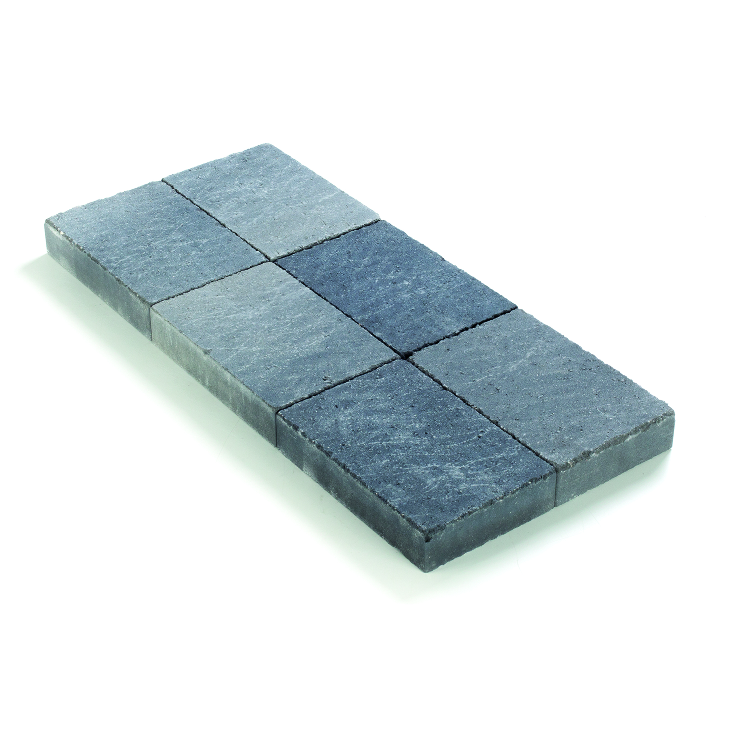 A171834 - PAVE IN-LINE TAMBOURINE 20X30X6 GRIS-NOIR