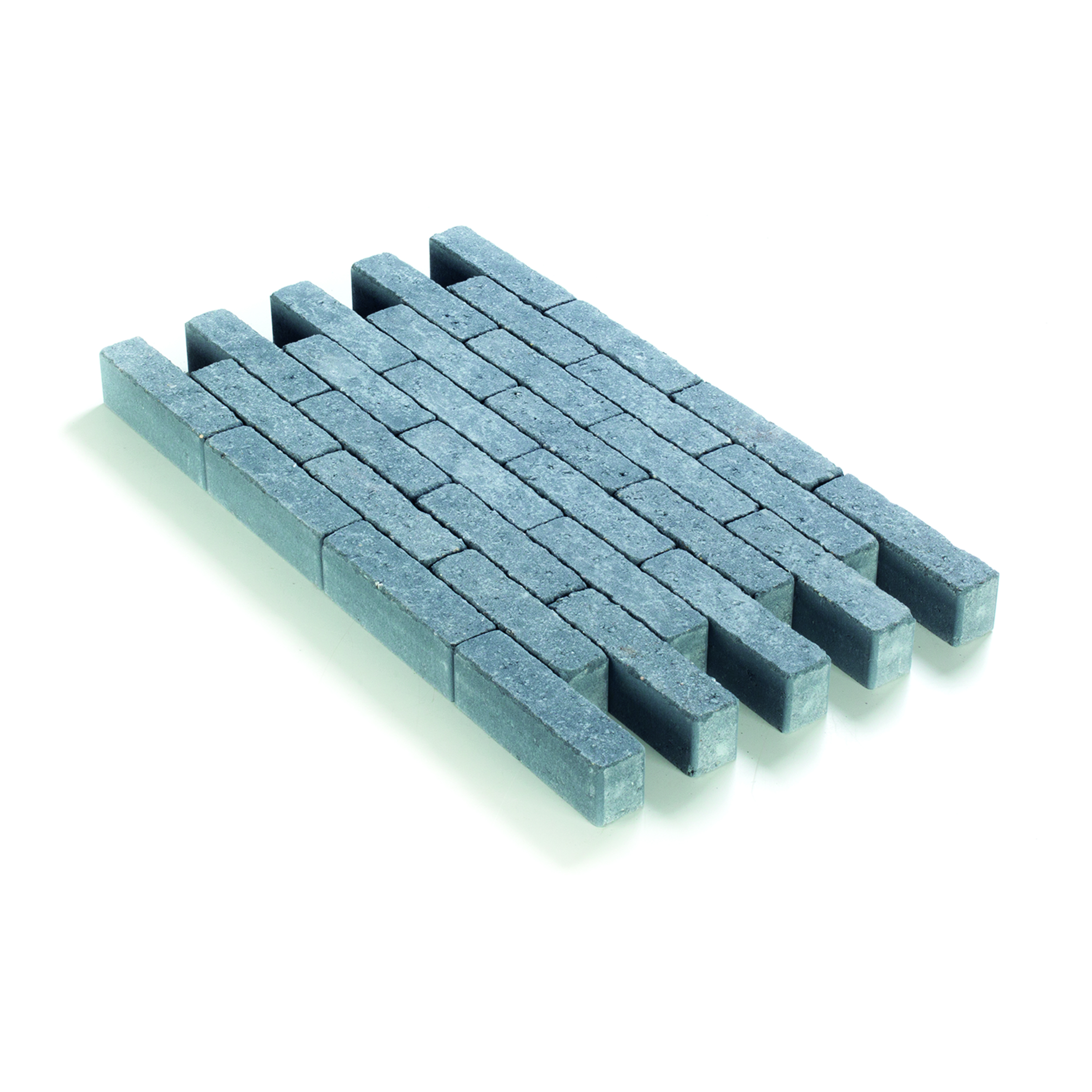 A172026 - PAVE IN-LINE TAMBOURINE WAAL 20X5X6 PIERRE BLEUE