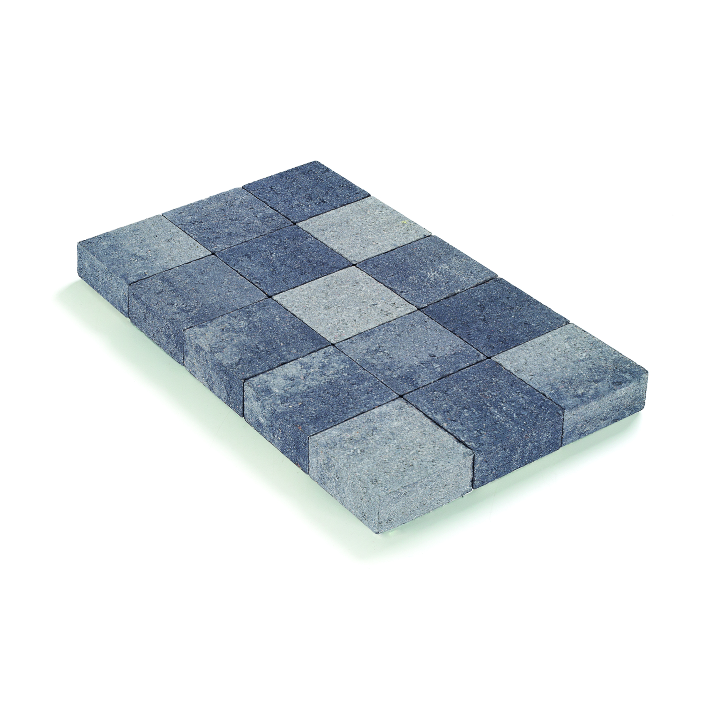 A172494 - PAVE IN-LINE TAMBOURINE 15X15X6 GRIS-NOIR