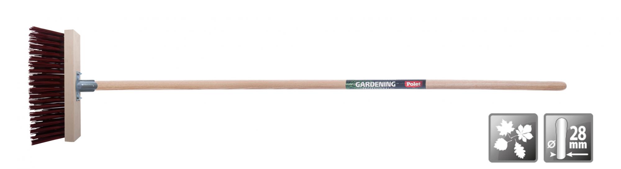 BALAI CIBTIB 40 CM SYNTHÉTIQUE AVEC MANCHE