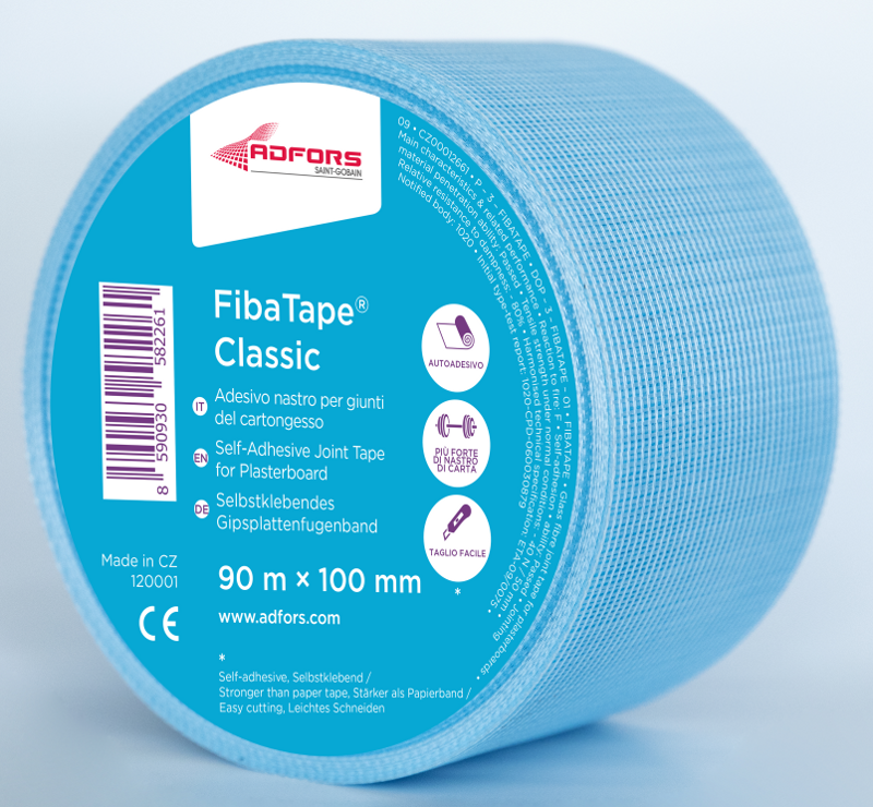 BANDE À JOINT POUR PLAQUES DE PLÂTRE FIBATAPE 90-100MM