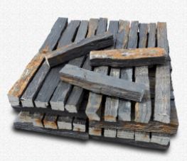 BARRE D'ARDOISE 100 X 6-12 X 4-10CM