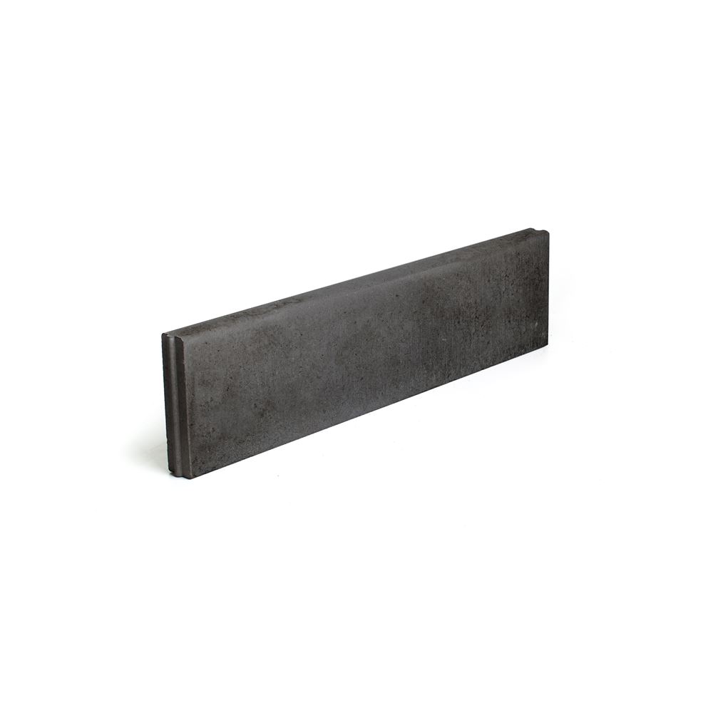 BORDURE DROITE NOIRE 100X25X6