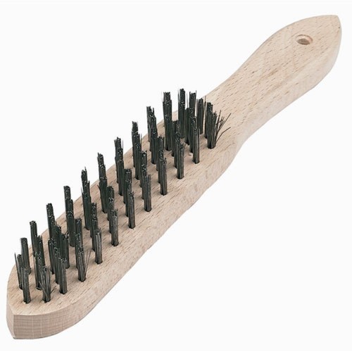 BROSSE D'ACIER 4 RANGÉES