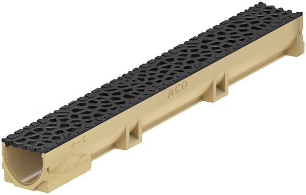 CANIVEAU ACO EUROLINE 100 VORONOÏ - FONTE 1M CLASSE B125KN