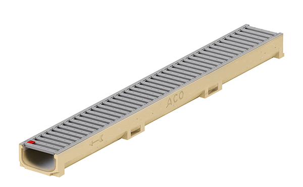 CANIVEAU ACO EUROLINE 60 SHADOW GREY 1M CLASSE A15KN