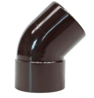 COUDE 45 BRUN GOUTTIÈRE