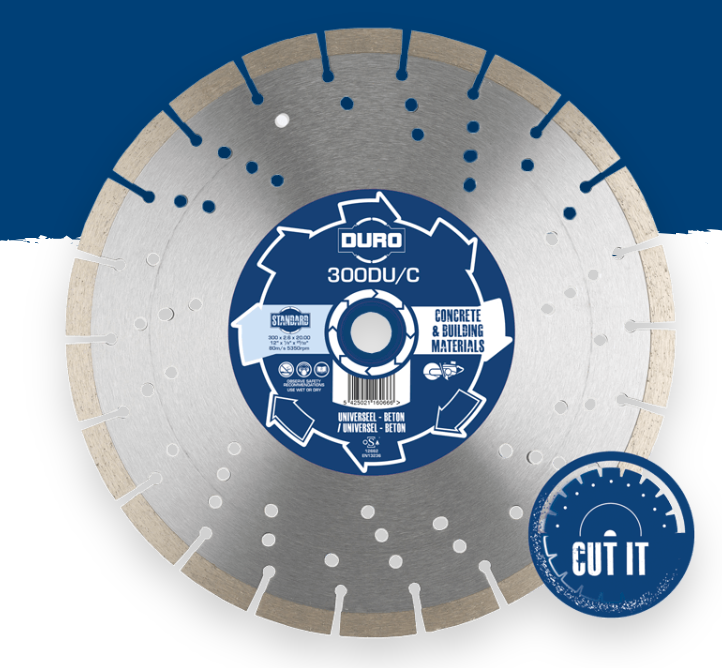 DISQUE DIAMANTÉ BÉTON UNIVERSEL-STANDARD-DU-C 