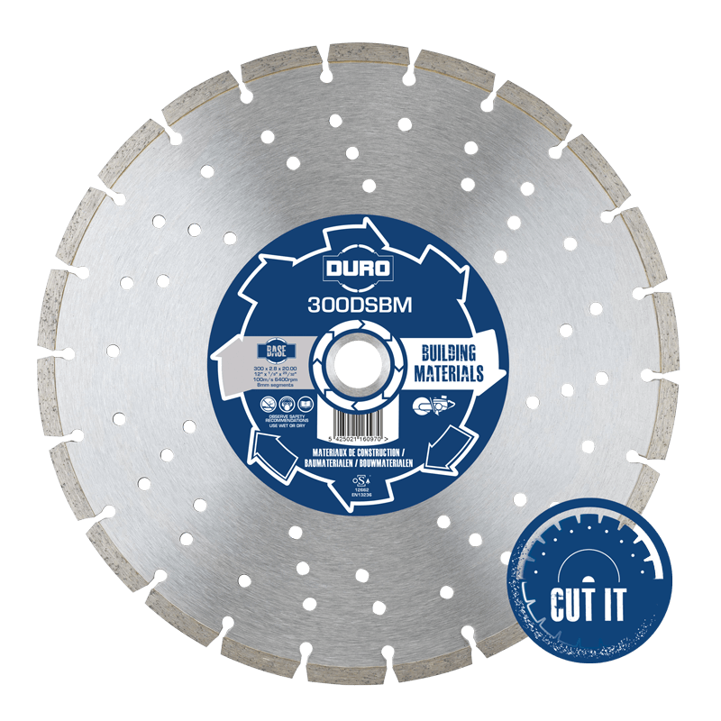 DISQUE DIAMANTÉ MATÉRIAUX - BASIC - DSBM 125X22.2
