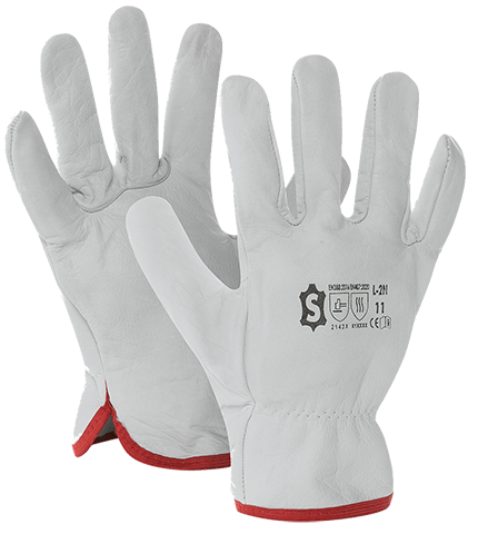 GANT CUIR PLEINE FLEUR - TAILLE 9