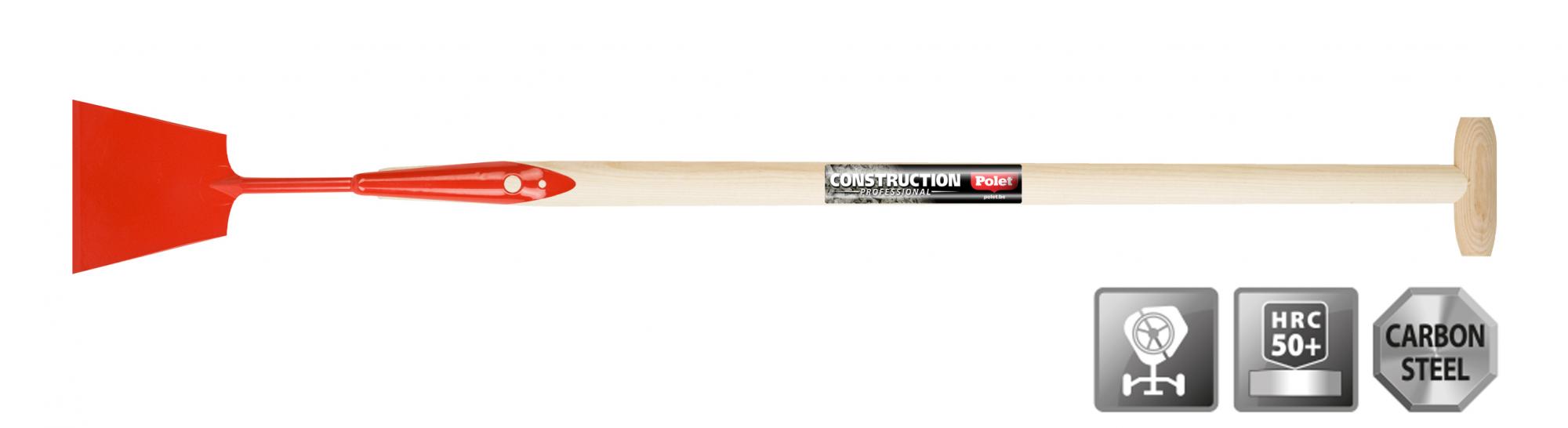 GRATTOIR À BITUME 130MM-MANCHE T