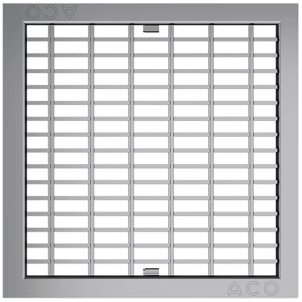 GRILLE CAILLEBOTIS ACIER GALVANISÉ POUR CANIVEAU EUROPOINT
