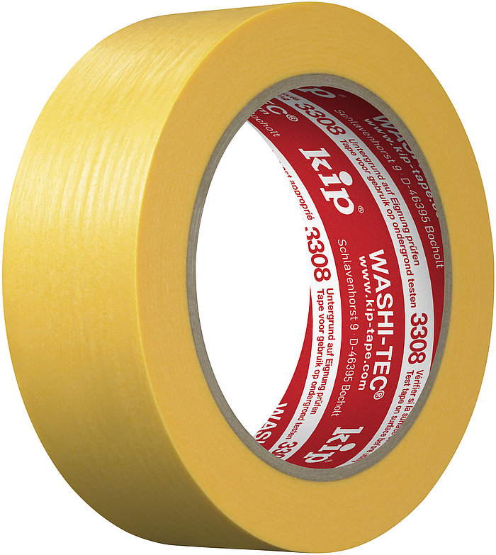 KIP 3308-36 FINELINE WASHI-TEC JAUNE 36MM-50M