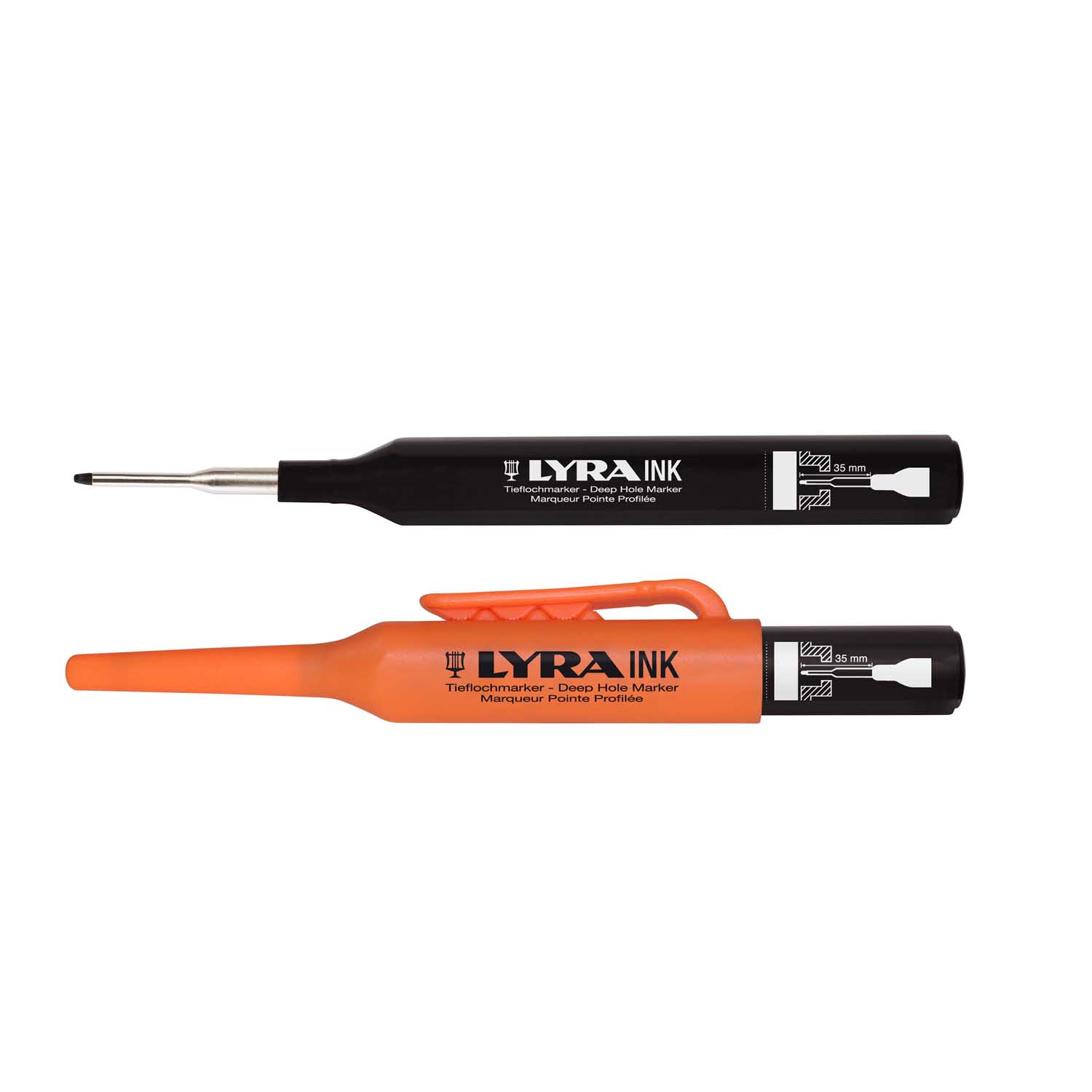 LYRA MARQUEUR DE POINTE PROFILÉ NOIR