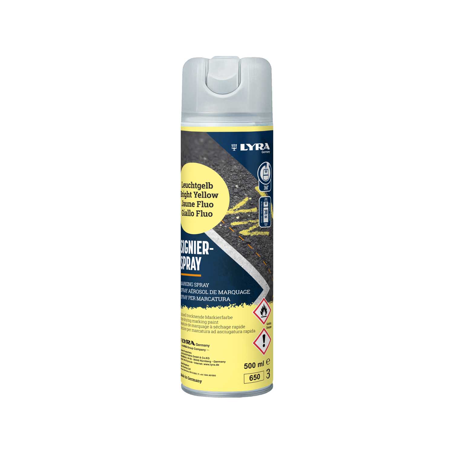 LYRA SPRAY FLUO JAUNE