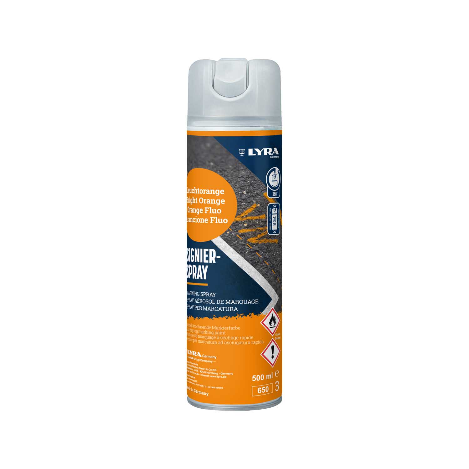 LYRA SPRAY FLUO ORANGE