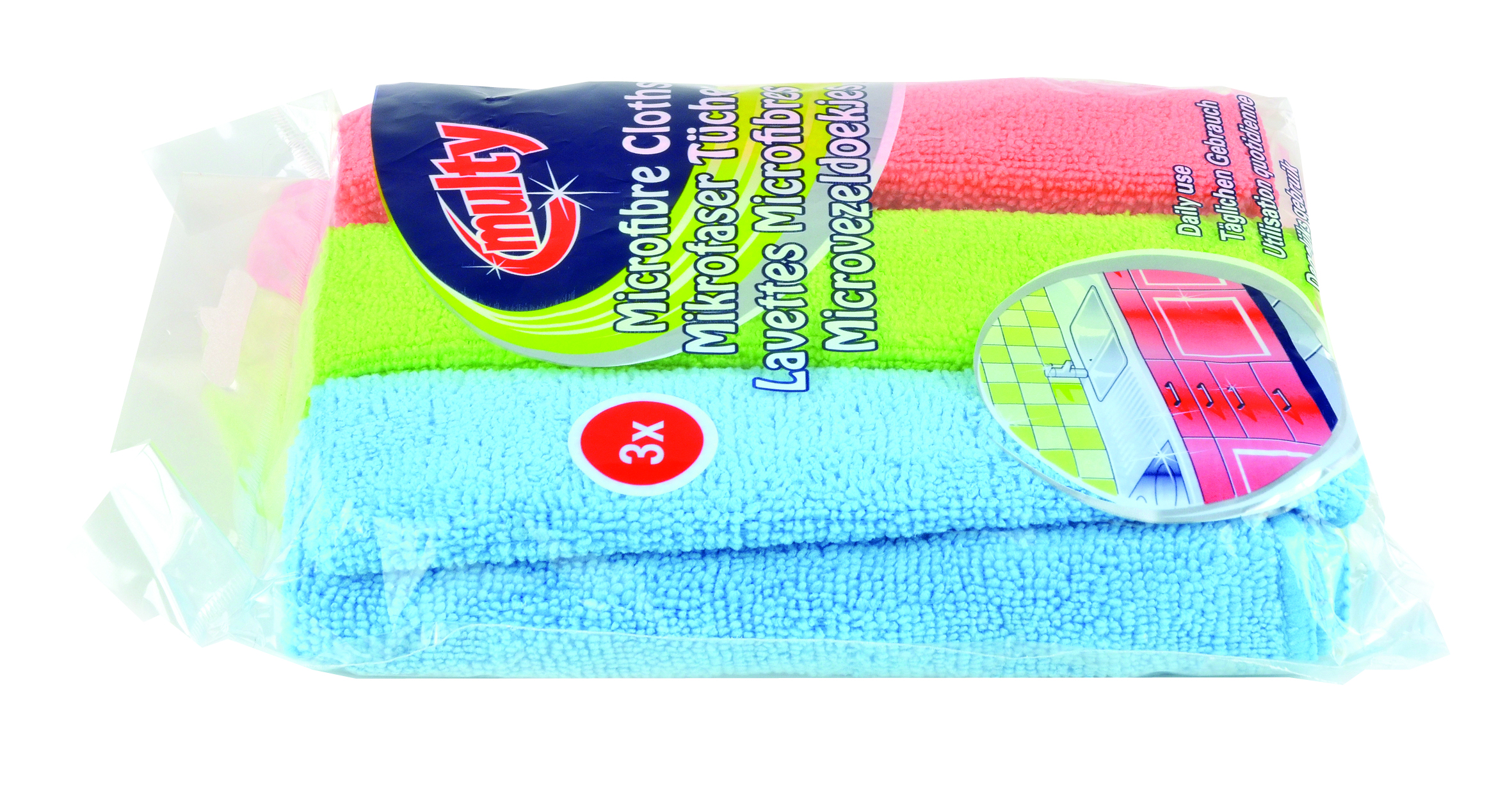 MICROFIBRES MULTY 3P