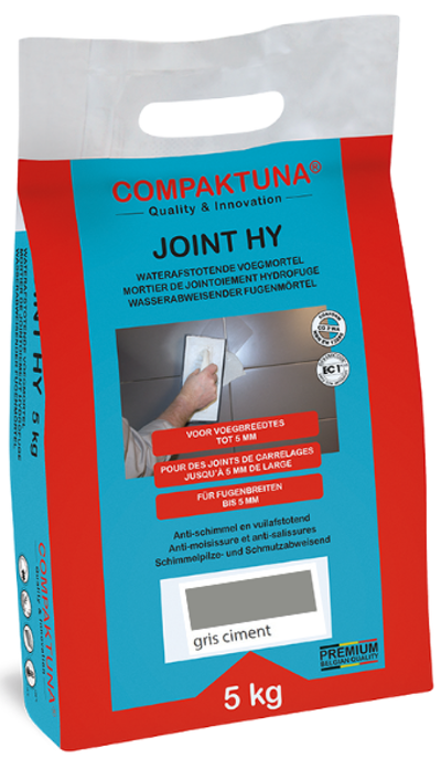 MORTIER DE JOINTOIEMENT - JOINT HY GRIS CIMENT (SAC 5 KG)