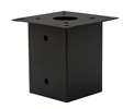 PIED DE POTEAU 15X15 NOIR