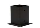 PIED DE POTEAU 15X15 NOIR