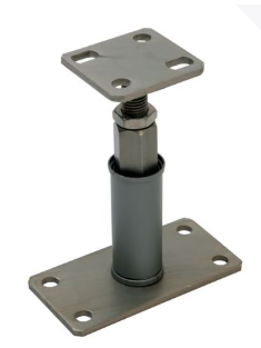 PIED DE POTEAU RÉGLABLE EN HAUTEUR