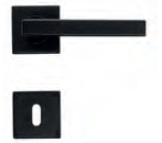 PRO KUBIC SHAPE 16MM SERRURE À CLÉ NOIR