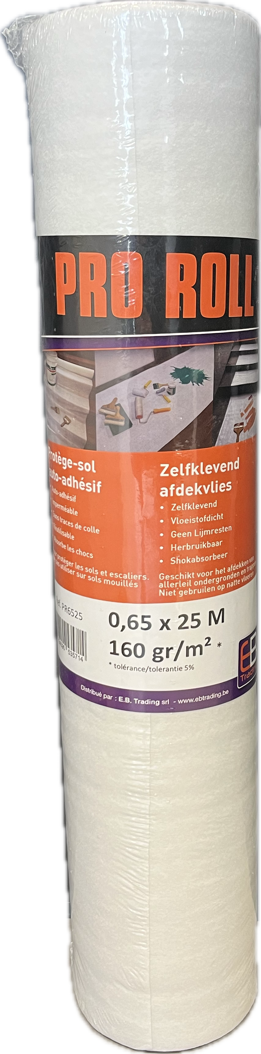 PROTÈGE-SOL AUTO-ADHÉSIF 0.65X25M - 160 GR-M²