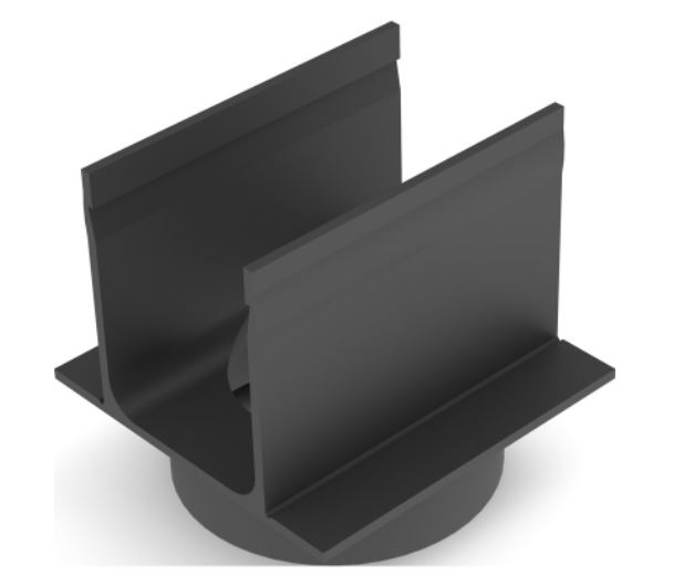 SORTIE INFÉRIEURE POUR ACO SLIMLINE DIAM.80MM