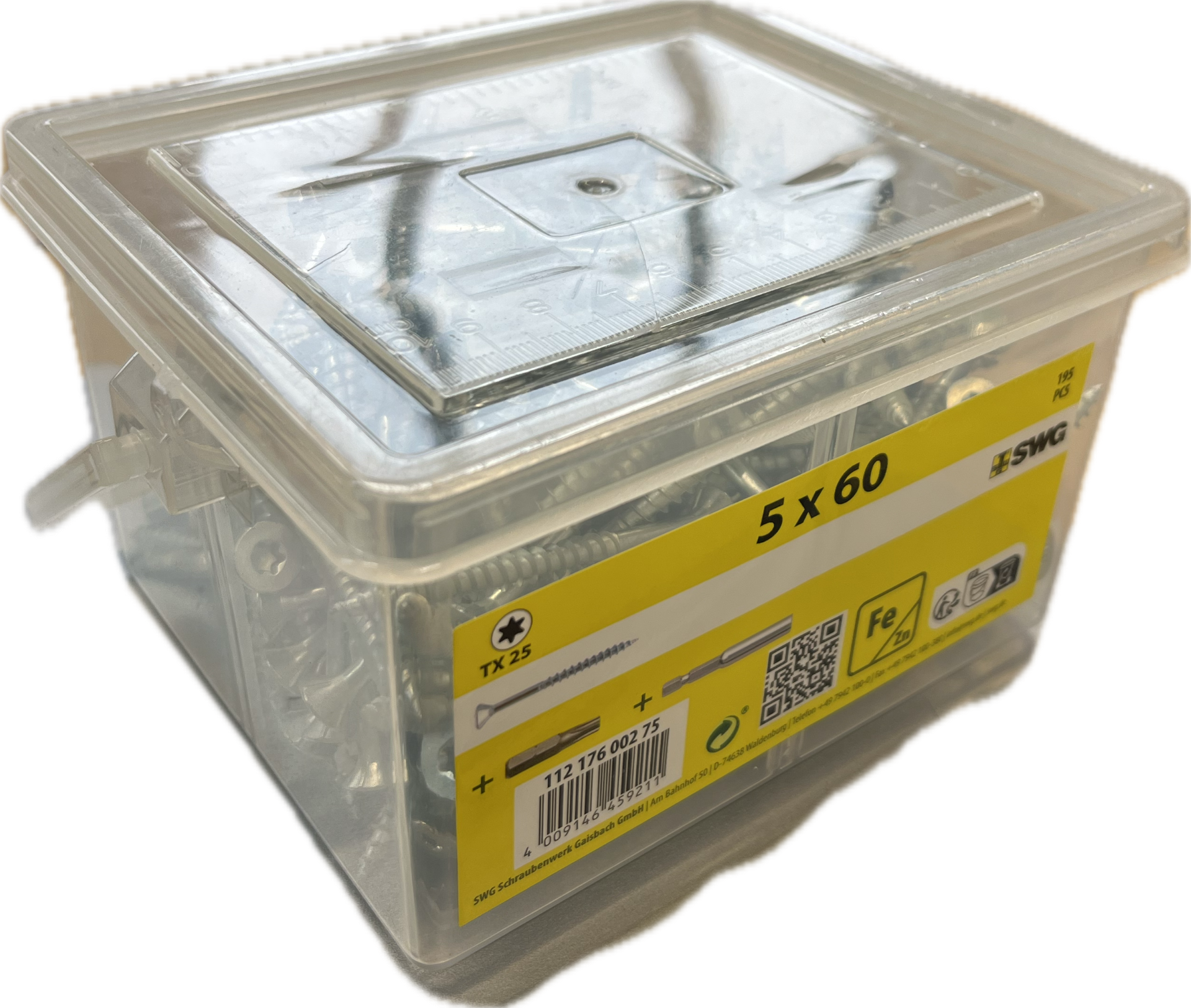 VIS À BOIS ET PANNEAUX TF FP 5 X 60  TX25 (195 PCS)