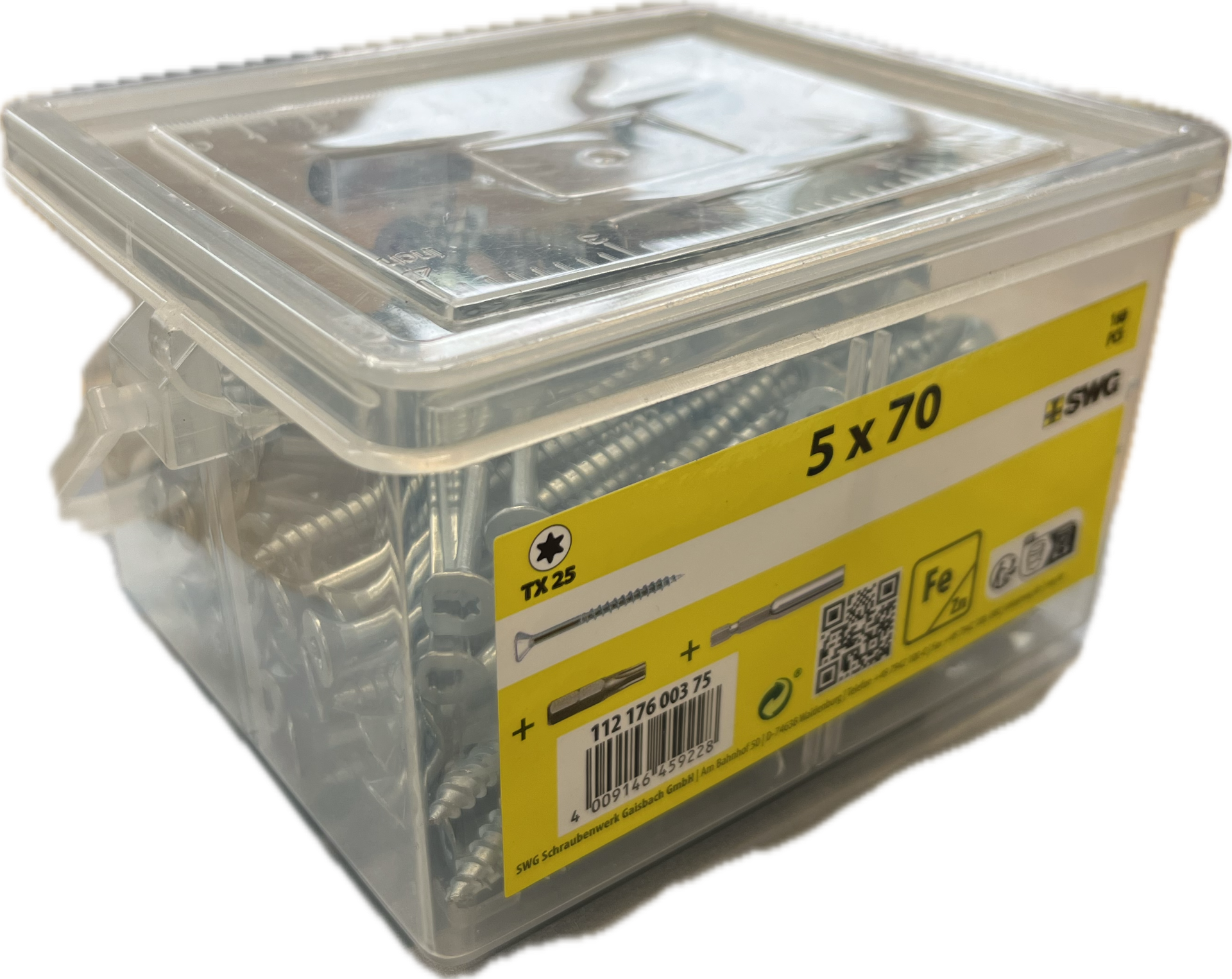 VIS À BOIS ET PANNEAUX TF FP 5 X 70  TX25 (160 PCS)